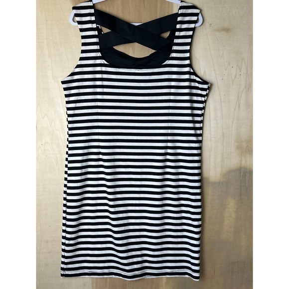 AA Studio Dress Womens 16 Striped - Picture 2 of 9